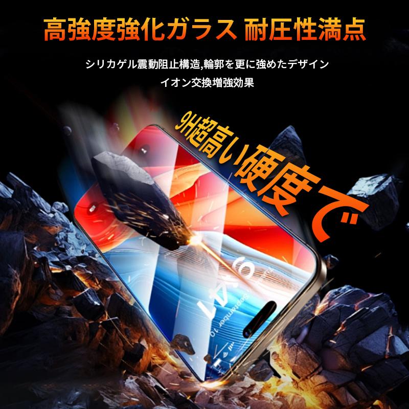 STARHARE iPhoneガラスフィルム 指紋防止コーティング